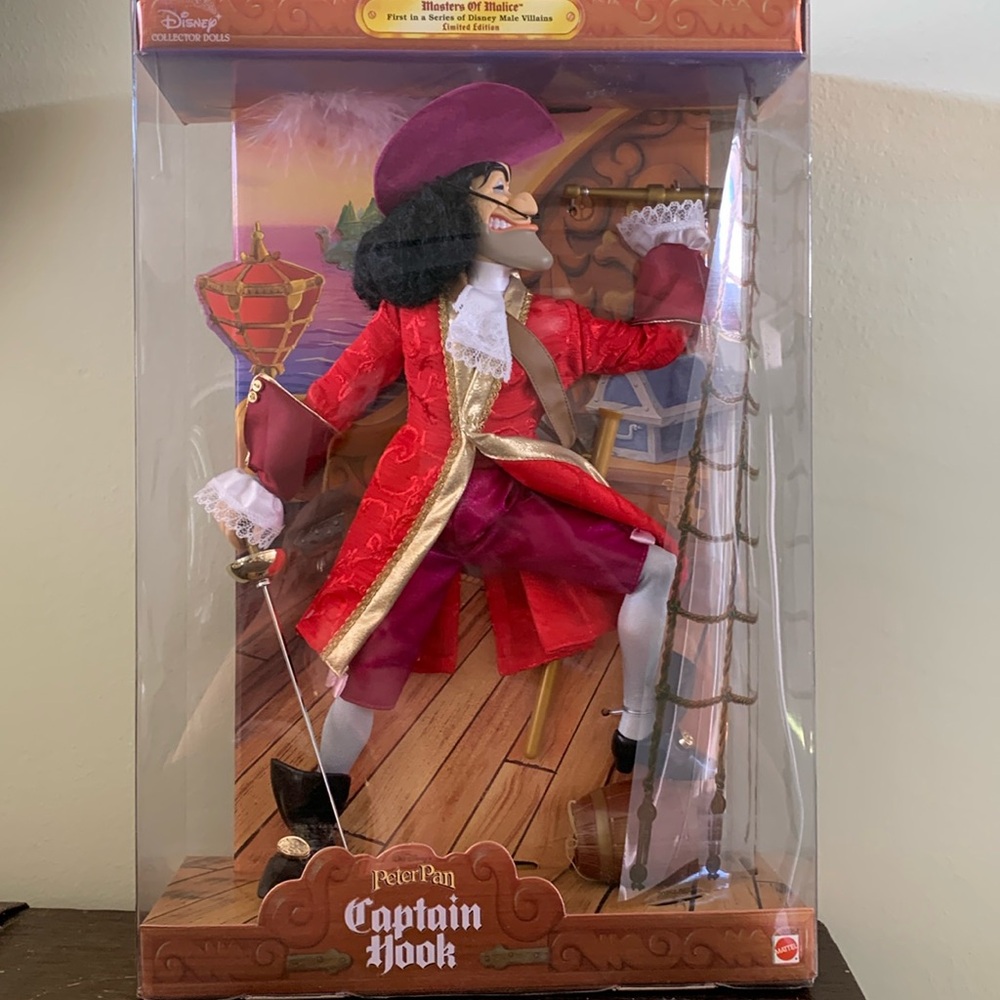 Captain Hook - Mattel Collectible Action Figure-1999